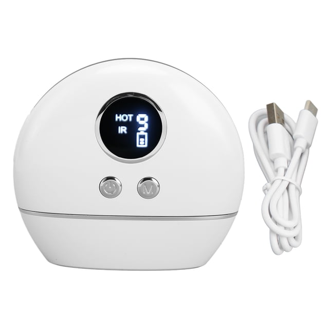 Electronic Heated Facial Guasha Machine Stone Needle Dredging Meridians Vibration Face Lifting Sculpting Massager White