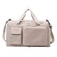 thumbnail image 1 of Bolso cruzado de hombro de gran capacidad con múltiples compartimentos, Beige, 1 of 2