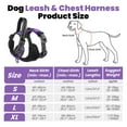 thumbnail image 3 of MASBRILL Dog Harness and Leash Set, No Pull Vest Harness, Reflective Adjustable Soft Padded Pet Harness with Handle for Small to Large Dogs, 3 of 8
