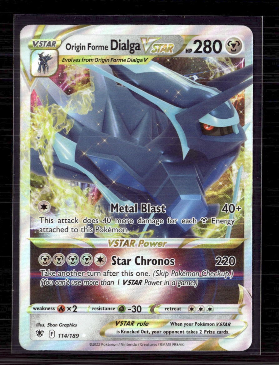 2022 Astral Radiance Origin Forme Dialga VSTAR Holo Rare #114/189 ...