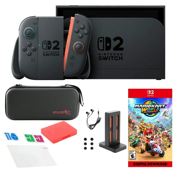 Nintendo Switch 2 MarioKart World with Accessories Kit