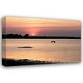 thumbnail image 1 of Alan Hausenflock 32x23 Gallery Wrapped Canvas Wall Art Titled - Sunset in the Marsh, 1 of 4