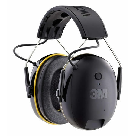 Glock Hearing Protection - 3M WorkTunes Connect Hearing Protector with Bluetooth Technology, Built-In Rechargeable Battery, Audio/Voice Assist