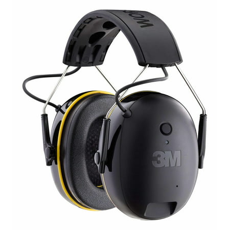 3M WorkTunes Connect Hearing Protector with Bluetooth Technology, Built-In Rechargeable Battery, Audio/Voice