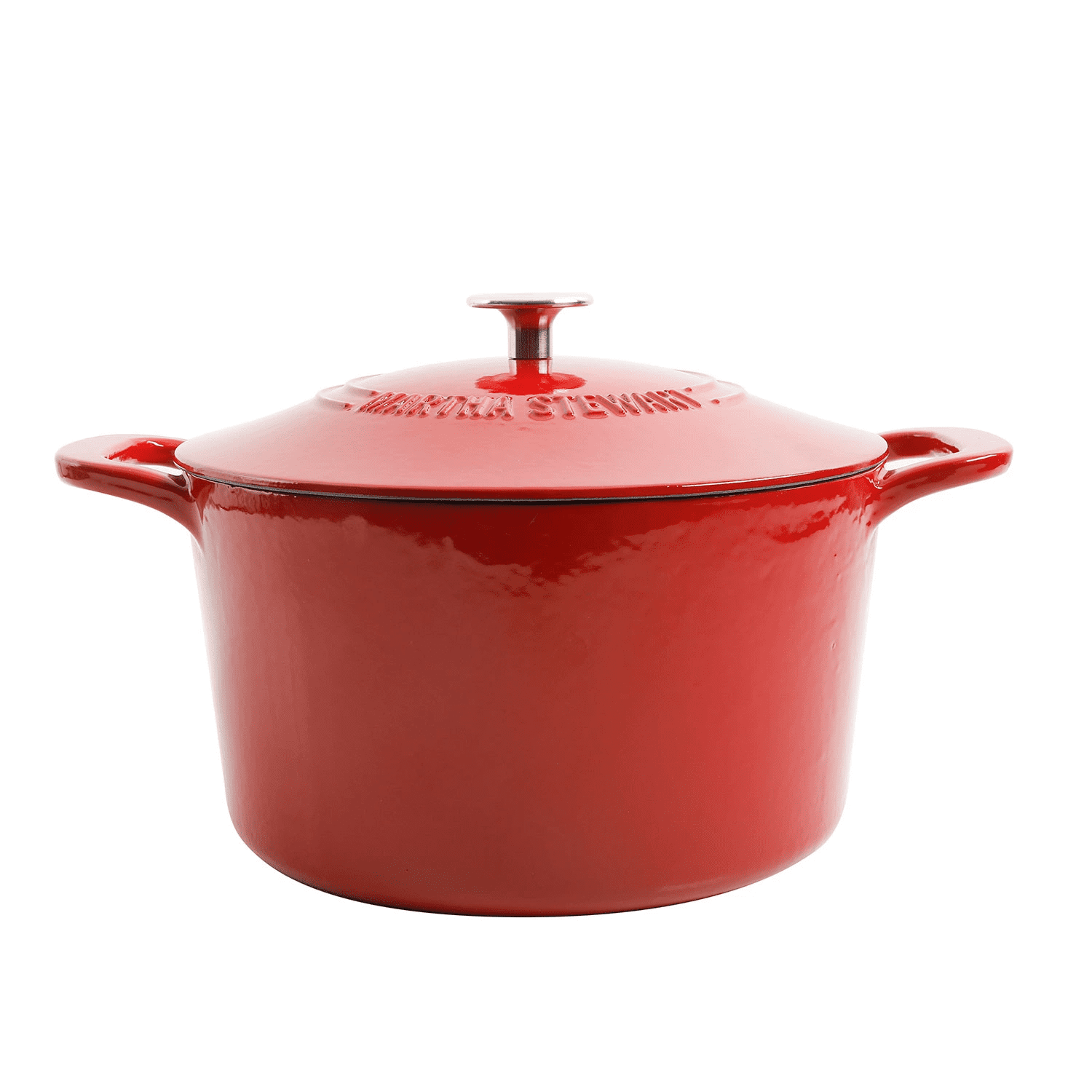 Food Network 7-qt. Ombre Enameled Cast-Iron Dutch Oven, Red, 7 QT - Yahoo  Shopping
