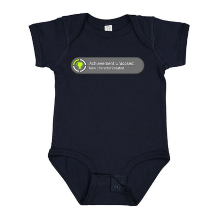 

Inktastic Achievement Unlocked: New Character Created Gift Baby Boy or Baby Girl Bodysuit