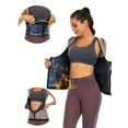 thumbnail image 6 of LELINTA Women Polymer Hot Sweat Sauna Suit Waist Trainer Vest Slimming Vest Body Shaper for Weight Loss Shirt TaLELINTA Top Corset Sweat Vest with Zipper, 6 of 8