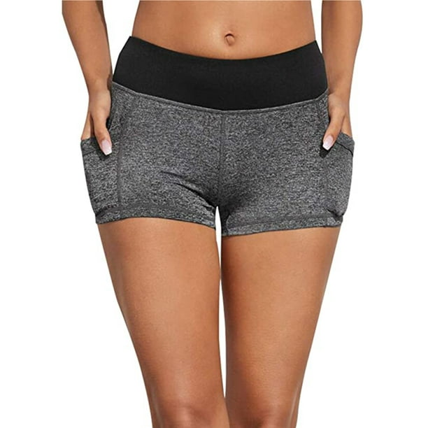 tummy control yoga shorts