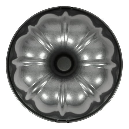 Wilton Premium 6" Non-Stick Steel Bundt Cake Fluted Tube Baking Pan, Packaging May Vary