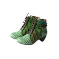 thumbnail image 3 of TMA EYES Polka Dot Leather Women Boots with Moccasin Hand Stitching, 3 of 6