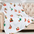 thumbnail image 1 of Hitime Christmas Throw Blanket - Christmas Puppy, Ultra-Soft Plush Blanket, Lightweight Warm Decor for Bed, Couch, Movie Nights (Throw - 50"x60"), 1 of 7