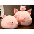thumbnail image 3 of Cojín de peluche de cerdo de dibujos animados Kawaii de 15/40/60 cm, muñeco de peluche, juguete de cerdito, almohada suave para niños, bebé, regalo de cumpleaños reconfortante, 3 of 5