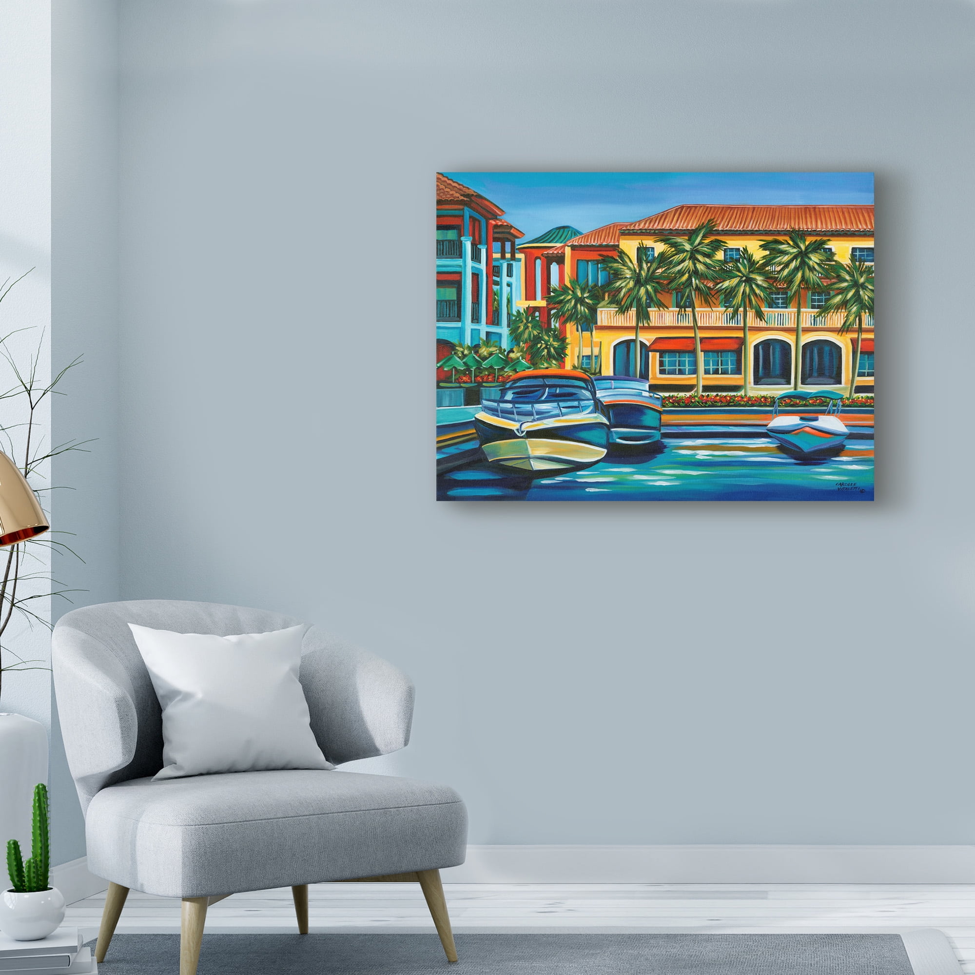 Trademark Fine Art 'Tropical Rendezvous II' Canvas Art by Carolee Vitaletti