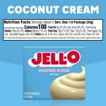 thumbnail image 6 of Jell-O Coconut Cream Artificially Flavored Instant Pudding & Pie Filling Mix, 3.4 oz Box, 6 of 13
