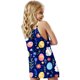 thumbnail image 4 of Vestido de Verano Casual para Niños 3-10T, Manga Volante Impreso Vestido Torcido, Vestido de Pascua para Niños Pequeños para las Vacaciones de Fiesta, 4 of 6
