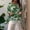 Green, variant on Women's Tops Tees & Blouses Asymmetrical Print Batwing Chiffon Loose Top Summer T Shirts for Women Green Xl