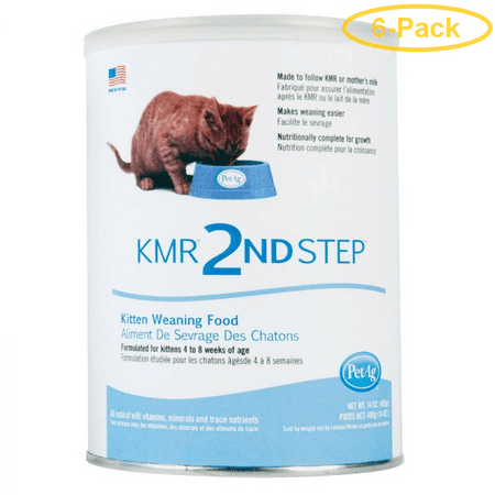 PetAg KMR 2nd Step Weaning Formula for Kittens 14 oz - Pack of