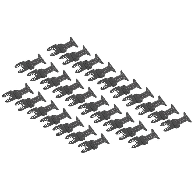 Lames de Scie Multi-Outils, 27 Pcs 44mm Lames de Scie Oscillantes Intégration Transparente