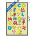 thumbnail image 3 of Disney Mickey Mouse - Alphabet Wall Poster, 22.375" x 34", Framed, 3 of 3