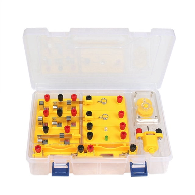 Kit de aprendizaje de circuitos eléctricos básicos para niños, material didáctico de física, educación, experimento DIY.