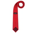 thumbnail image 3 of Jacob Alexander Men's Polka Dot Print 2.75 inch Width Slim Neck Tie - Red, 3 of 5