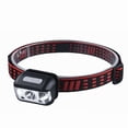 thumbnail image 1 of Head Torch Rechargeable, 2000L Super Bright LED Headlamp Headlight with Sensor Control, 6 Light Modes, IPX5 Waterproof, 30 Hrs Runtime for Power Cuts, 1 of 5