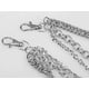 thumbnail image 3 of Cartera con calavera de motorista CHAO Cadena Punk con calavera fresca, 3 of 5