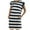 Navy, variant on Lovskoo Striped Summer Dresses for Women 2024 Crewneck Cap Sleeve Color Block Casual Tshirt Dress with Pockets Khaki