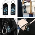 thumbnail image 4 of ZUXONGSY Butterfly Daisy Flower Galaxy Print Bucket Bag with Practicality Makeup Bag and Keychain Clip-on Sleeve for Women Crossbody Handbag Set with Travel Toiletry Bag Lip Balm Holster, 4 of 4