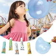 thumbnail image 2 of Lttoisl Fun Rubber Balloon Blowing Bubble Liquid Wands, Kids Birthday Party Favors, School Rewards, Carnival Game Prizes, Vibrant Cartoon Designs, 1 Unit, 2 of 8