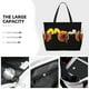 thumbnail image 3 of Fotbe Orange Dalia Bolsa de Viaje para Playa - Resistente al Agua, Bolsa Tote de Gran Capacidad y Ligera con 7 Bolsillos para Mujeres y Hombres, 3 of 7
