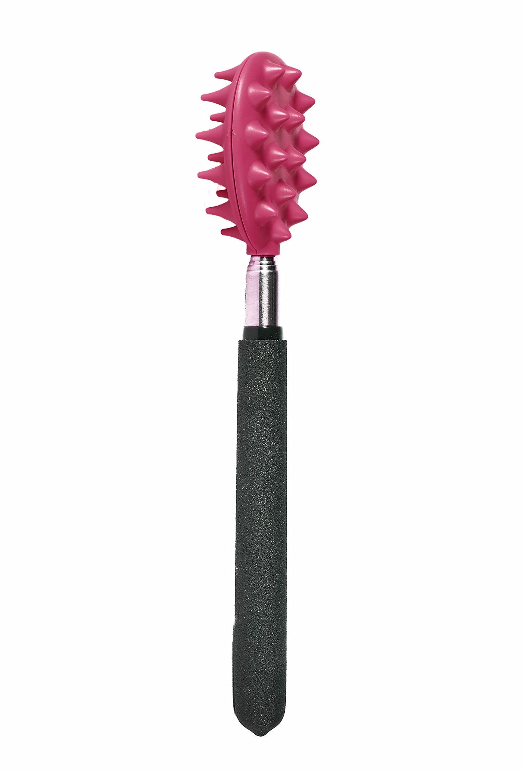 Cactus Back Scratcher On a Stick (Pink) 26" Sturdy Metal Retractable Back Scratcher 2 Sides