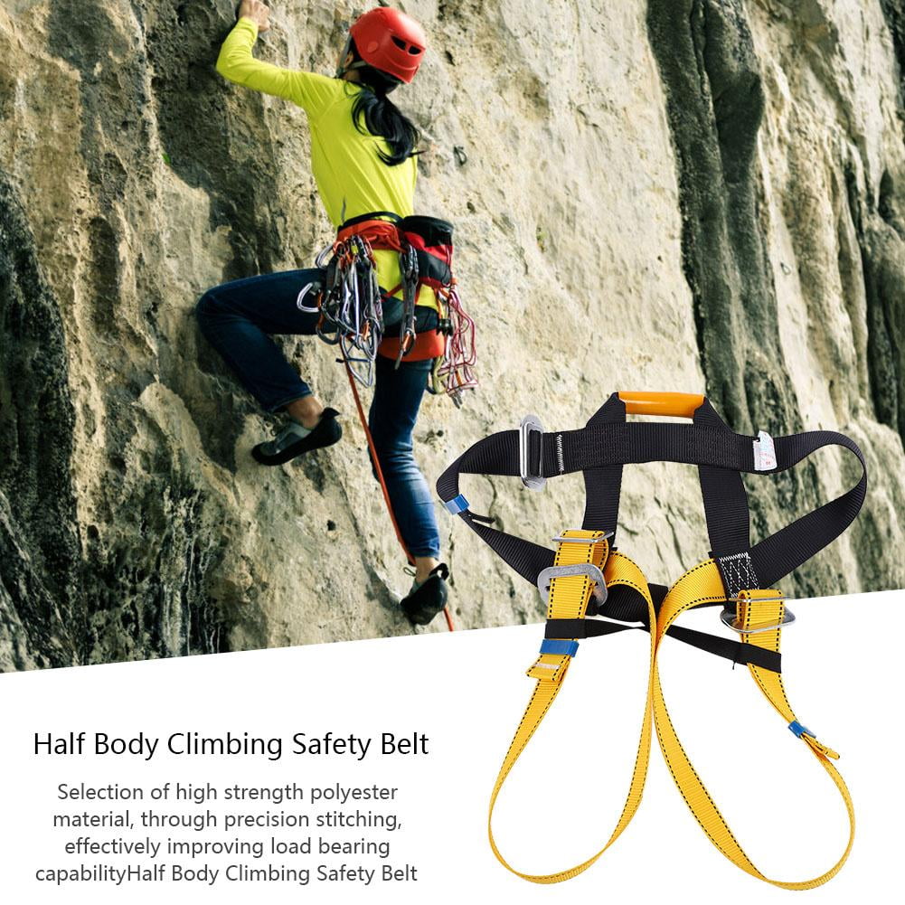 Tebru Climbing Harness, Climbing Safety Strap,Outdoor Climbing Harness