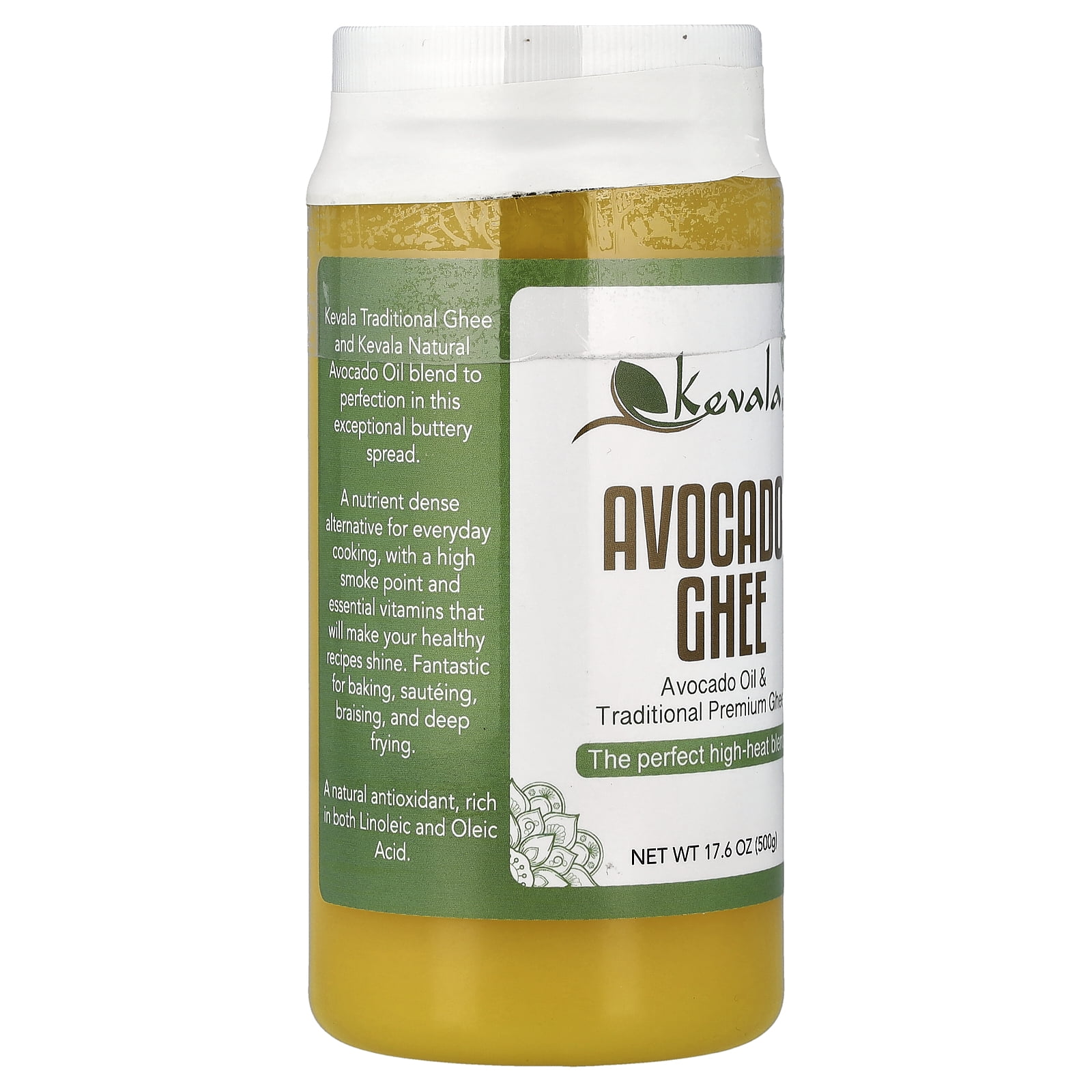 Kevala Avocado Ghee, 17.6 oz (500 g)