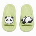 thumbnail image 3 of TOWED22 Kids slides, Girls Slides Non-slip Summer Beach Pool Shoes Toddler Cartoon Slide Sandals Indoor& Outdoor Garden Slippers Shower Shoes(Light Green,9.5), 3 of 8
