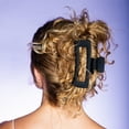 thumbnail image 3 of Gimme Beauty XL Rectangle Claw Clip For Thick Hair, Black, 1 Count, 3 of 5