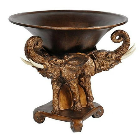 

AFD Home Elephant Grand Serving Bowl Multi Color