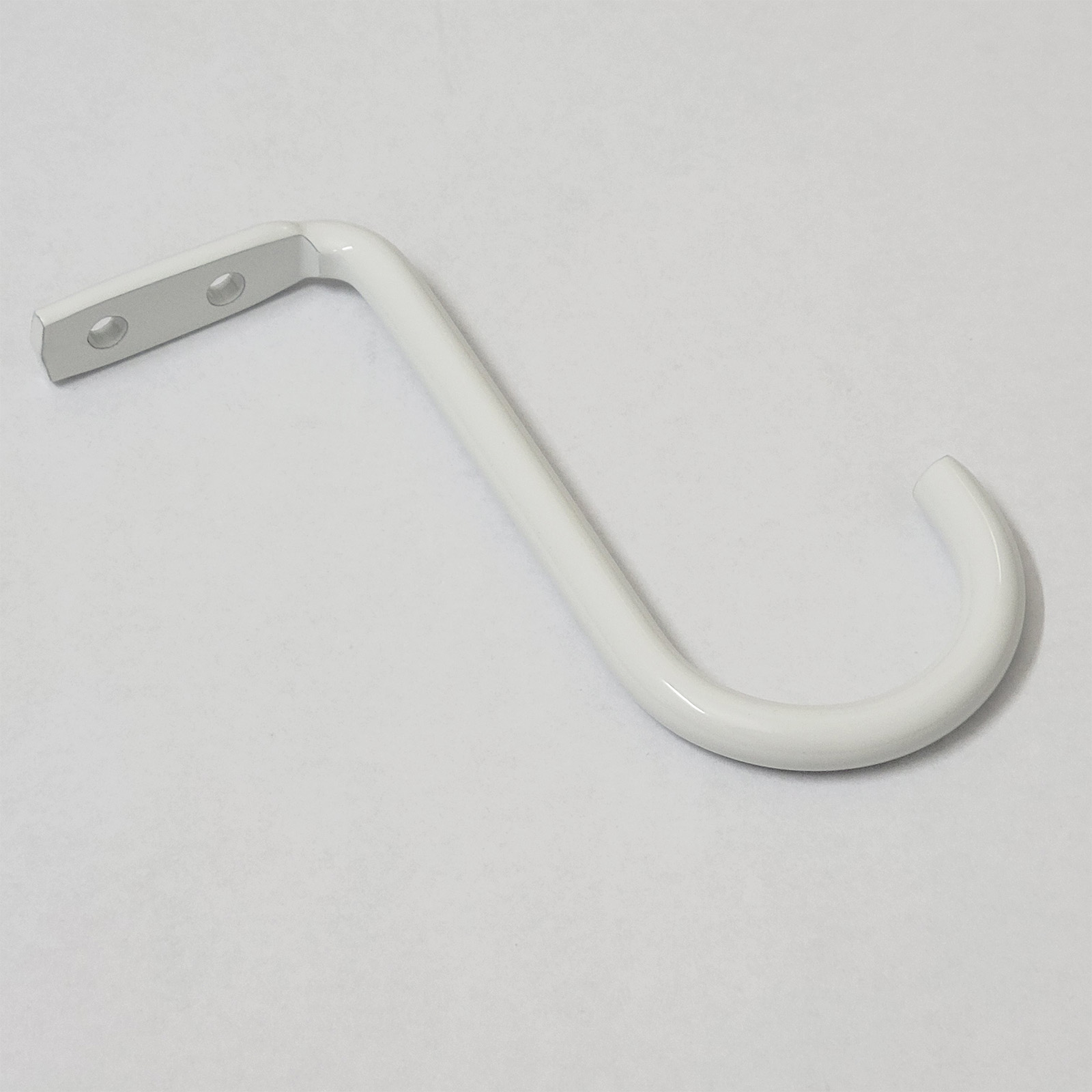 White Closet Rod Center Support 1 Inch Heavy Duty Metal Wall Mount Rod Bracket Closet Rod Support Bracket Clothes Storage Hanger for Shelf Closet Rod (10pcs)