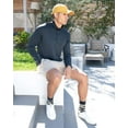 thumbnail image 4 of Real Essentials 5 Pack: Men's 5" Inseam Dry-Fit Running Workout Shorts - Pockets & Drawstring (Available in Big & Tall), 4 of 5