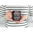 thumbnail image 2 of Best Mom in the History of Ever with Watercolor Roses, Mother's Day, Black 11oz Ceramic Mug, 2 of 5