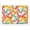 Yellow Pink, variant on Summer Bath Mat, Colorful Bunch Flip Flops Sandals Pattern Relax Holiday Sunbath Theme Groovy Graphic, Plush Bathroom Decor Mat with Non Slip Backing, 29.5" X 17.5", Yellow Pink