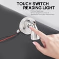 thumbnail image 6 of RV LED Spot Reading Lamps, 12V Interior Spotlight Contact Switch with USB Interface for Caravan, Boat, Motorhome Warm, 6 of 8