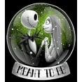 thumbnail image 2 of Boy's The Nightmare Before Christmas Jack and Sally Meant To Be Graphic Tee Black Medium, 2 of 5