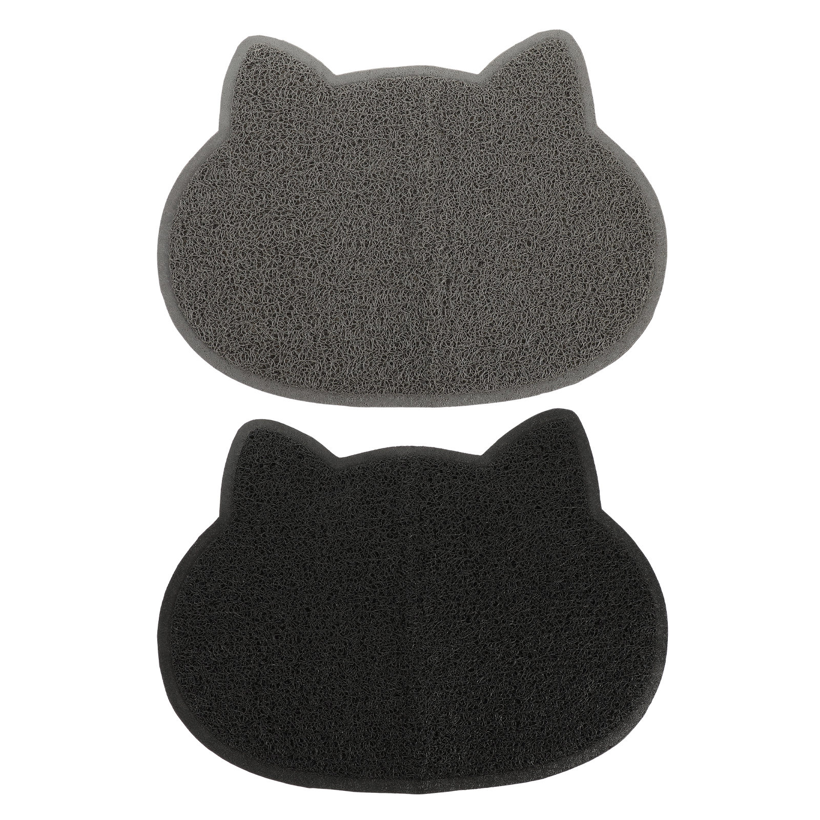 2Pcs Cat Litter Mats Kitten Litter Trapping Mats Pet Cat Litter Pads