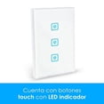 thumbnail image 2 of interruptor inteligente con 3 botones, 2 of 8