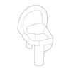 Genuine OE Mercedes-Benz Tie Down - 000-860-45-14-8T92