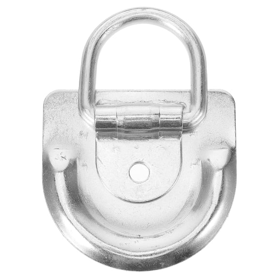 PBPBOX Car Trunk Bed Anchors Trunk Cargo Anchor Ring Silver Steel 1Set