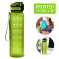 thumbnail image 2 of 32 oz Motivational Water Bottle Large Capacity Sports Water Bottle with Time Marker and Safe Lock High Temperature Resistance Leakproof BPA Free Reusable Flip Top Water Bottle, 2 of 7