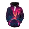 thumbnail image 5 of Sudadera con capucha de coche deportivo con estampado 3D para hombre, sudadera informal de manga larga con patrón de moda, sudadera holgada estilo Harajuku, ropa de calle, 5 of 5