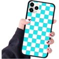 thumbnail image 1 of Coque de Téléphone à Carreaux Compatible avec iPhone 11 Pro Max TP XR X 7 8 Plus 6 6s 5 5s Couverture Rigide à Carreaux Tartan Damier (Compatible avec iPhone 7 Plus/8 Plus, 5), 1 of 6